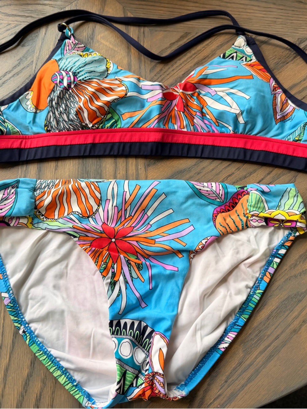 Trina Turk Tahiti Tropical Bikini Set